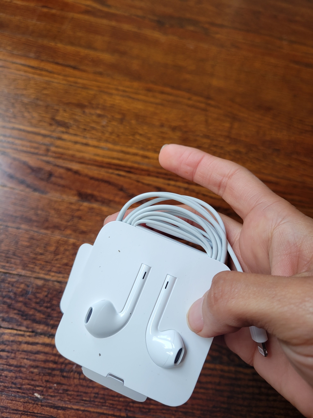 Apple Lightning Earpods + 3.5mm Adapter OEM Earbuds New - Picture 9 of 13